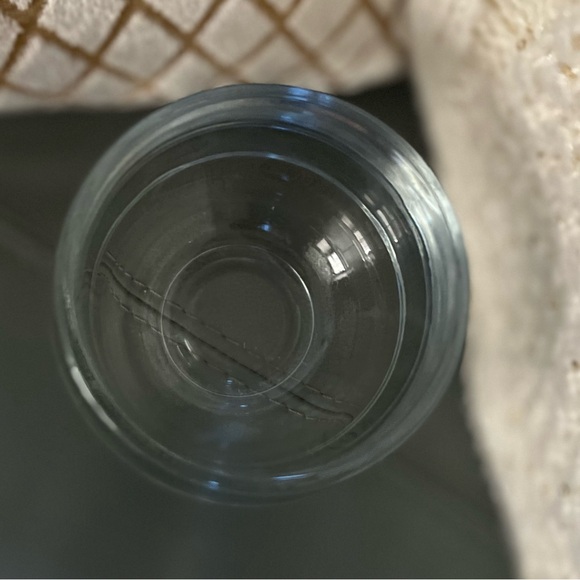 HEAVY Elegant Clear Glass BULBOUS Thick VASE Container PLANTER - Picture 4 of 7